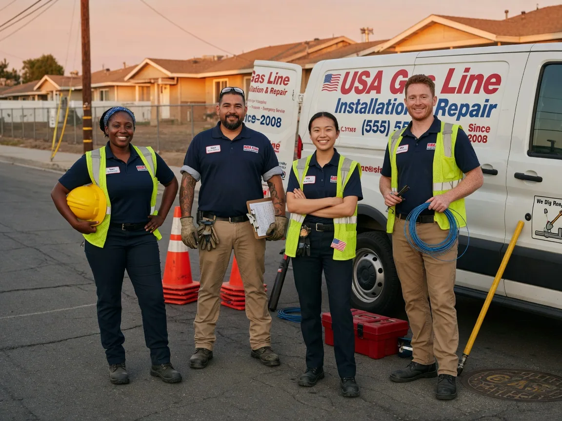 Gas Line Installation company in East Ryegate, VT